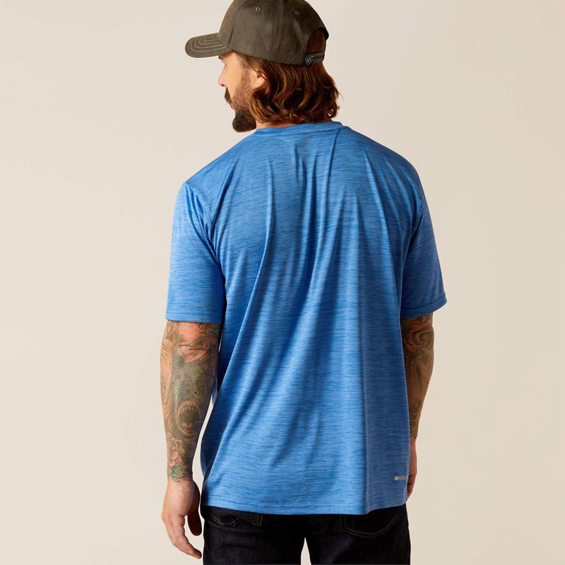 Seascape Ariat Charger Basic T-Shirt | 76QVHDIKT