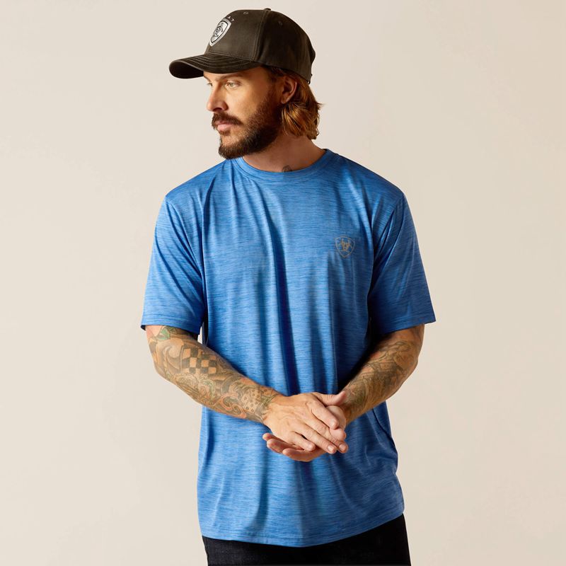 Seascape Ariat Charger Basic T-Shirt | 76QVHDIKT