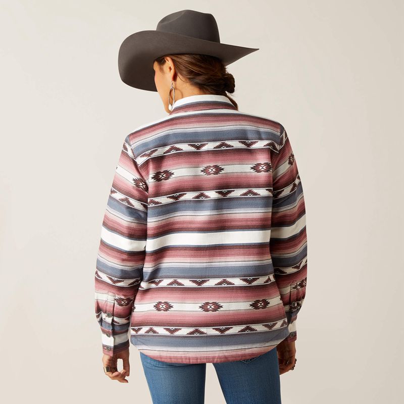 Serape Ariat Buffalo Plaid Shirt Jacket | 70FIZDNWR