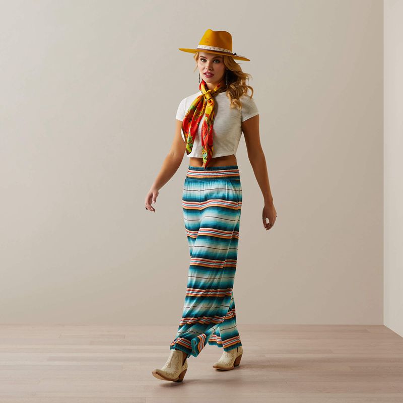 Serape Stripe Print Ariat Carrillo Pant | 90EAJLMXB