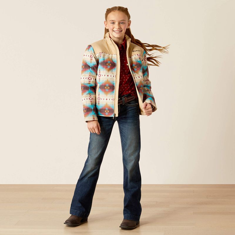 Serrano Southwest Print Ariat Crius Jacket | 37NVFDIHA