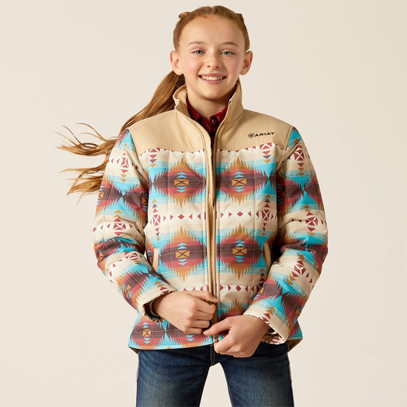 Serrano Southwest Print Ariat Crius Jacket | 37NVFDIHA