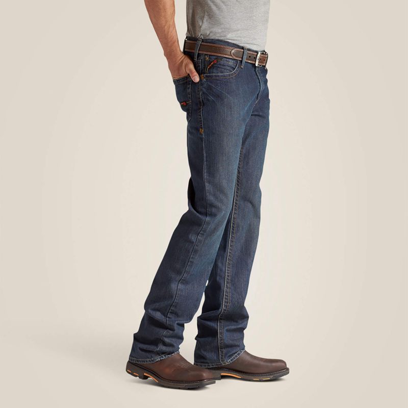 Shale Ariat Fr M4 Relaxed Basic Boot Cut Jean | 62NTLZAQK