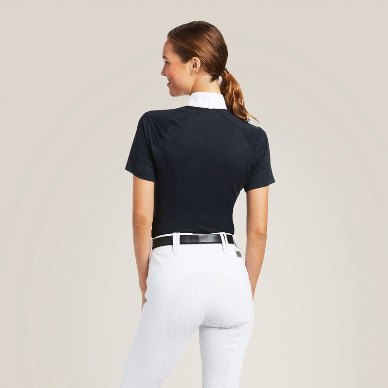 Show Navy Ariat Showstopper 3.0 Show Shirt | 90LGZASEY