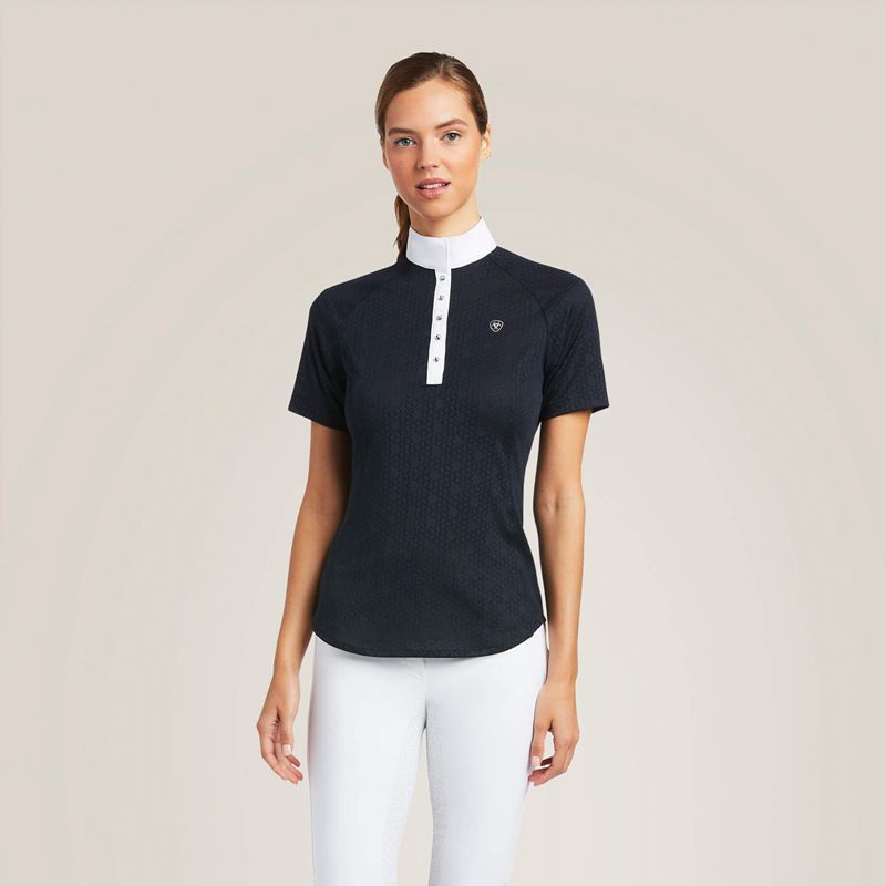 Show Navy Ariat Showstopper 3.0 Show Shirt | 90LGZASEY