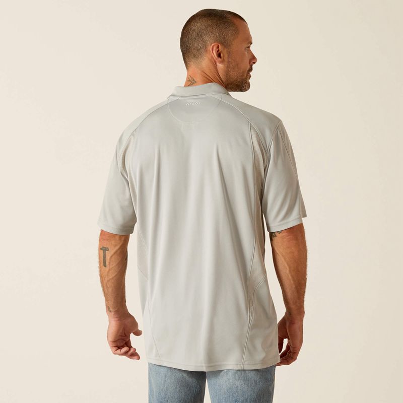 Silver Lining Ariat Ac Polo | 85HTCUXFK