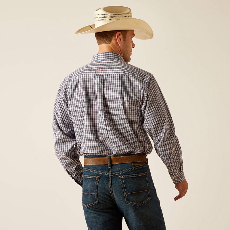 Skyway Ariat Wrinkle Free Walker Classic Fit Shirt | 06PHXYEJU