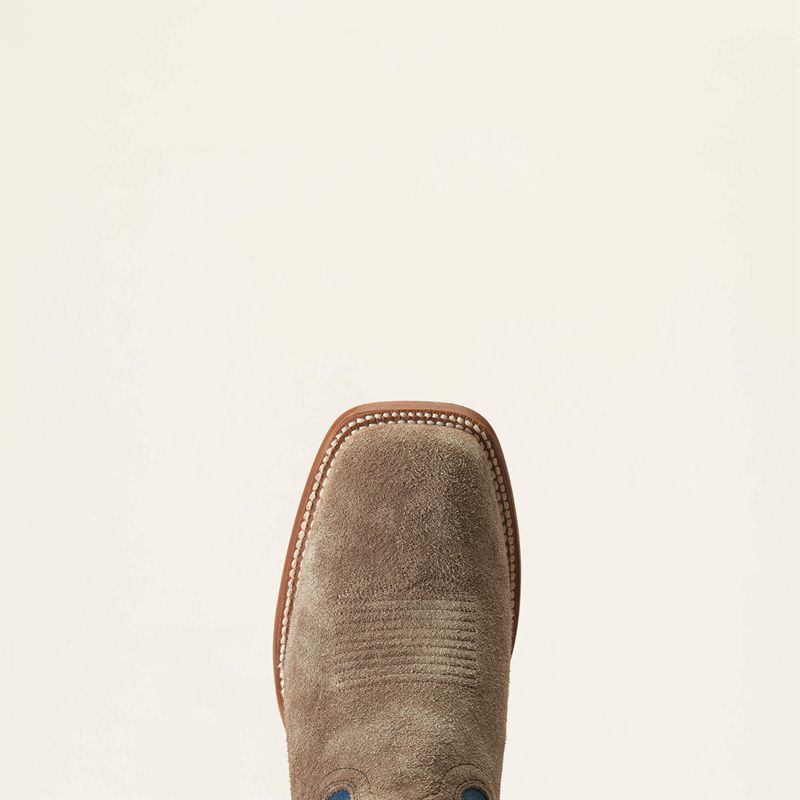 Smokey Roughout Ariat Circuit Rockridge Western Boot | 53MLEONPZ