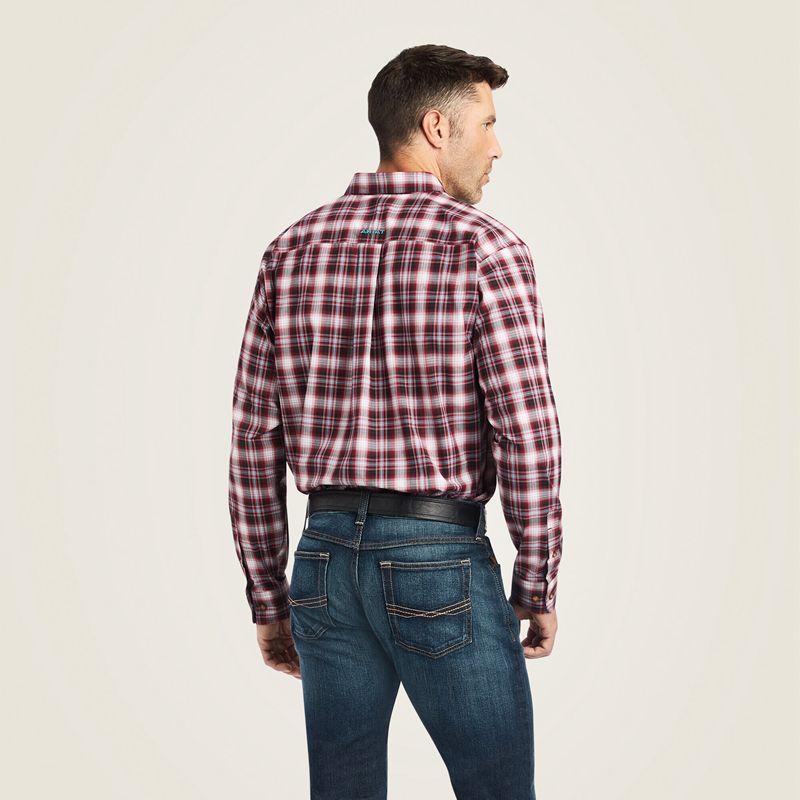 Snow Bunting Ariat Pro Series Kenneth Stretch Fitted Shirt | 17DMULAIC