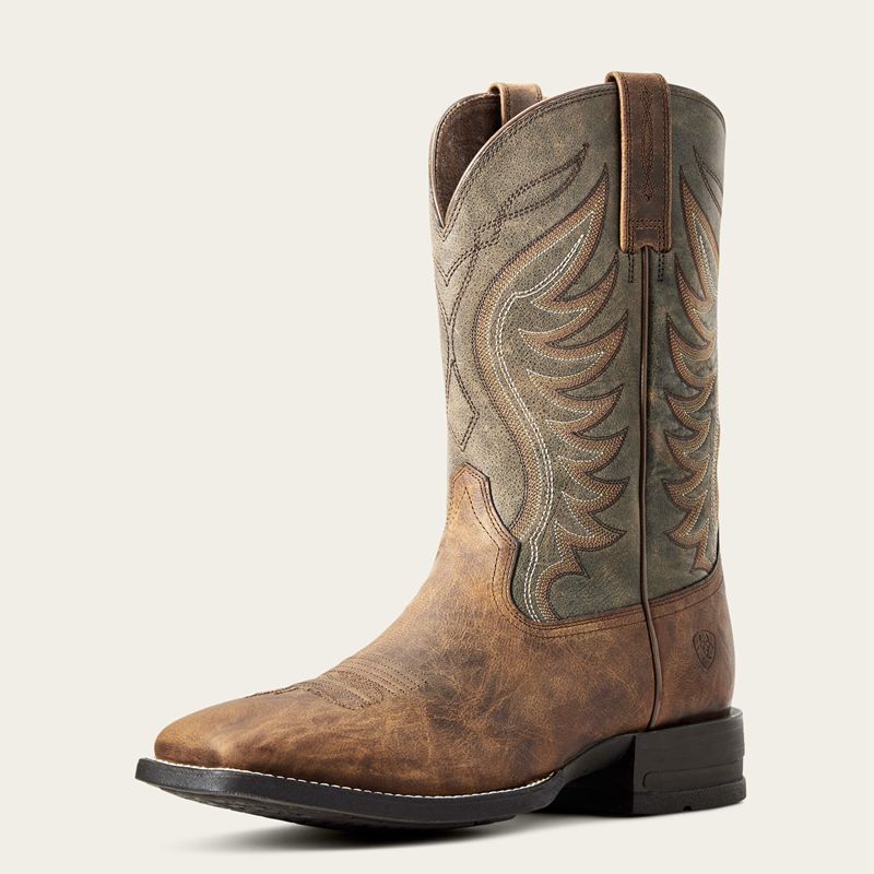 Sorrel Crunch Ariat Amos Cowboy Boot | 65DABNTHS