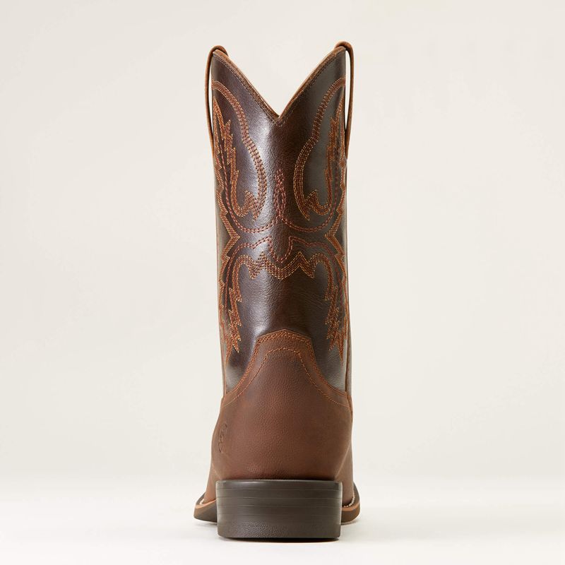 Sorrel Crunch Ariat Sport Stratten Cowboy Boot | 64HDYALER