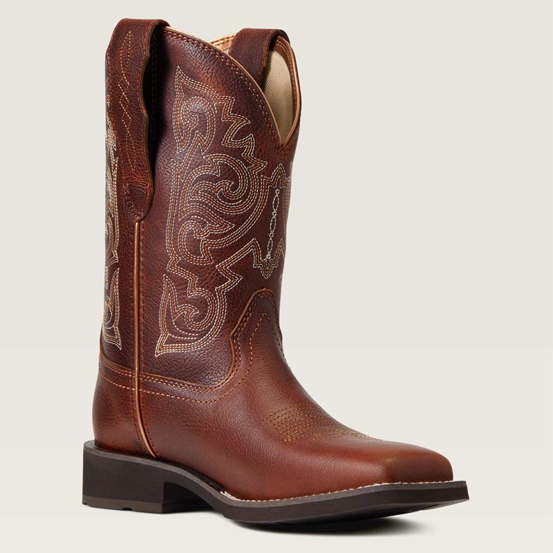 Spiced Cider Ariat Delilah Stretchfit Western Boot | 68EWOPZHL