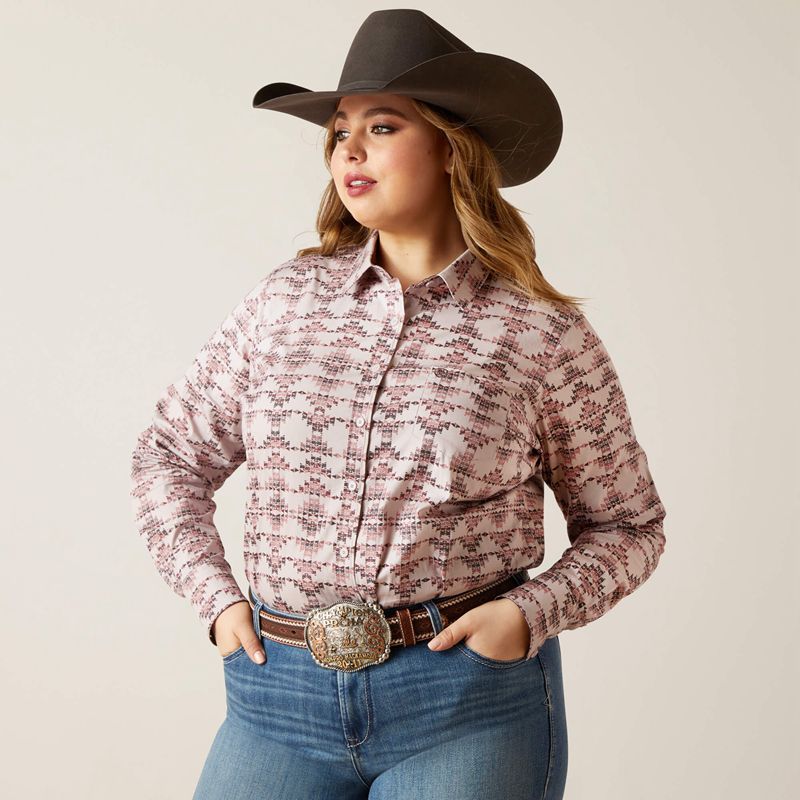 Starlight Print Ariat Kirby Stretch Shirt | 24FYCBZIX