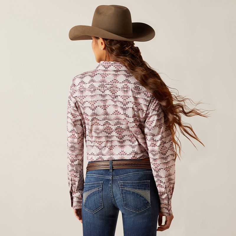 Starlight Print Ariat Kirby Stretch Shirt | 24FYCBZIX