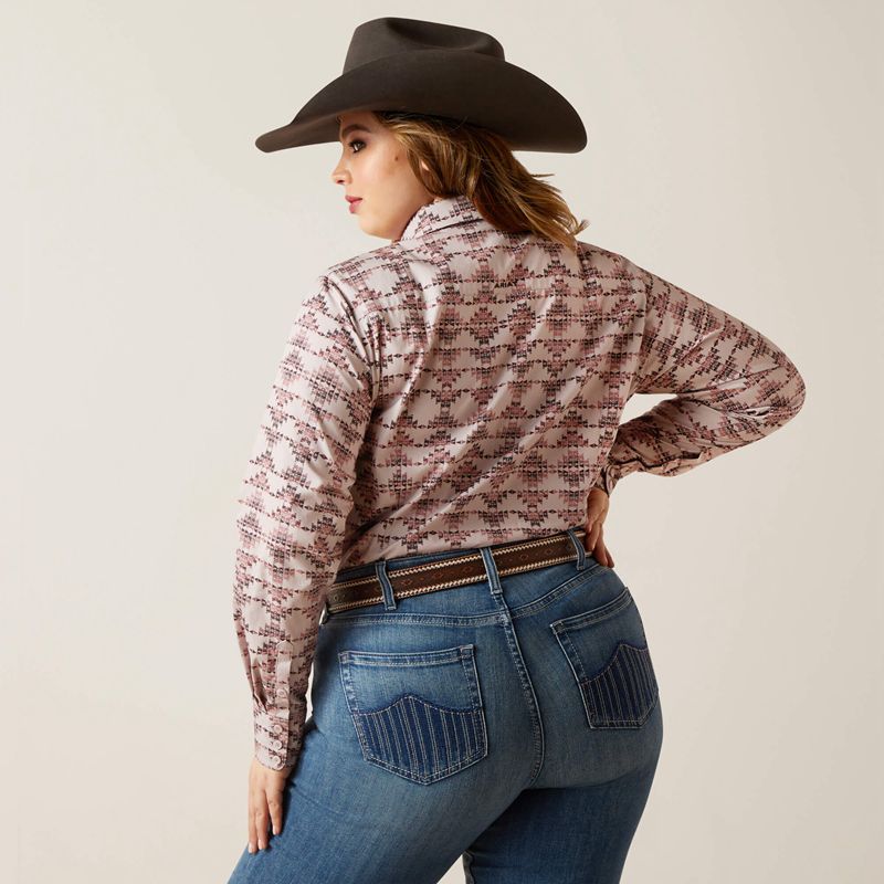 Starlight Print Ariat Kirby Stretch Shirt | 24FYCBZIX