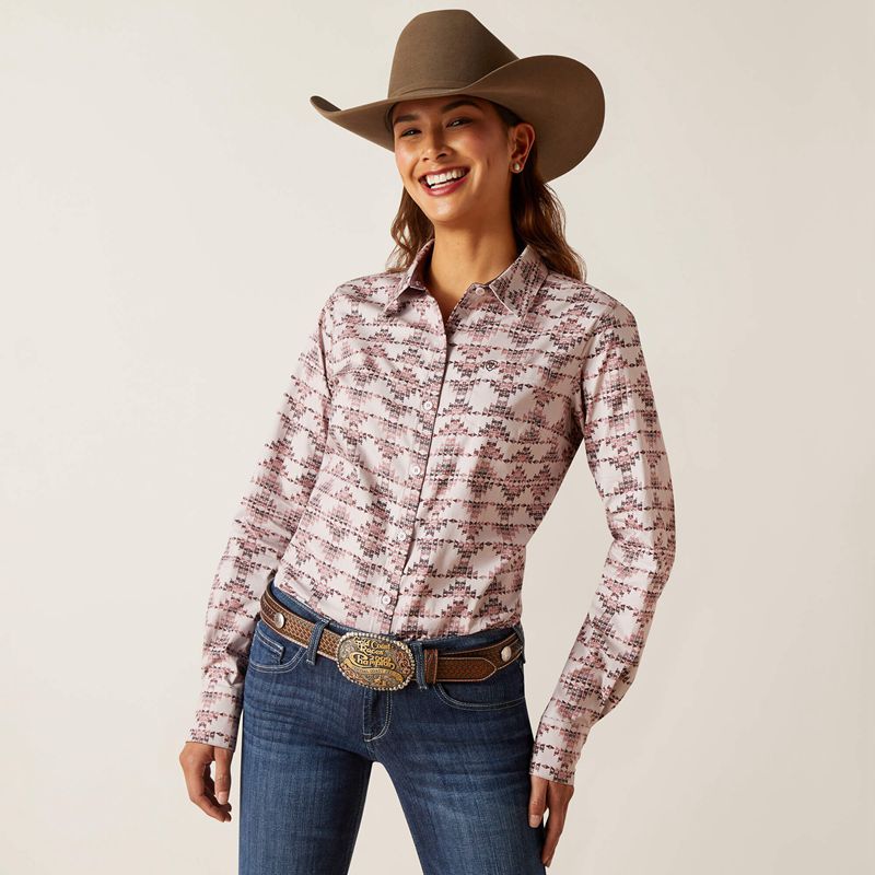 Starlight Print Ariat Kirby Stretch Shirt | 24FYCBZIX