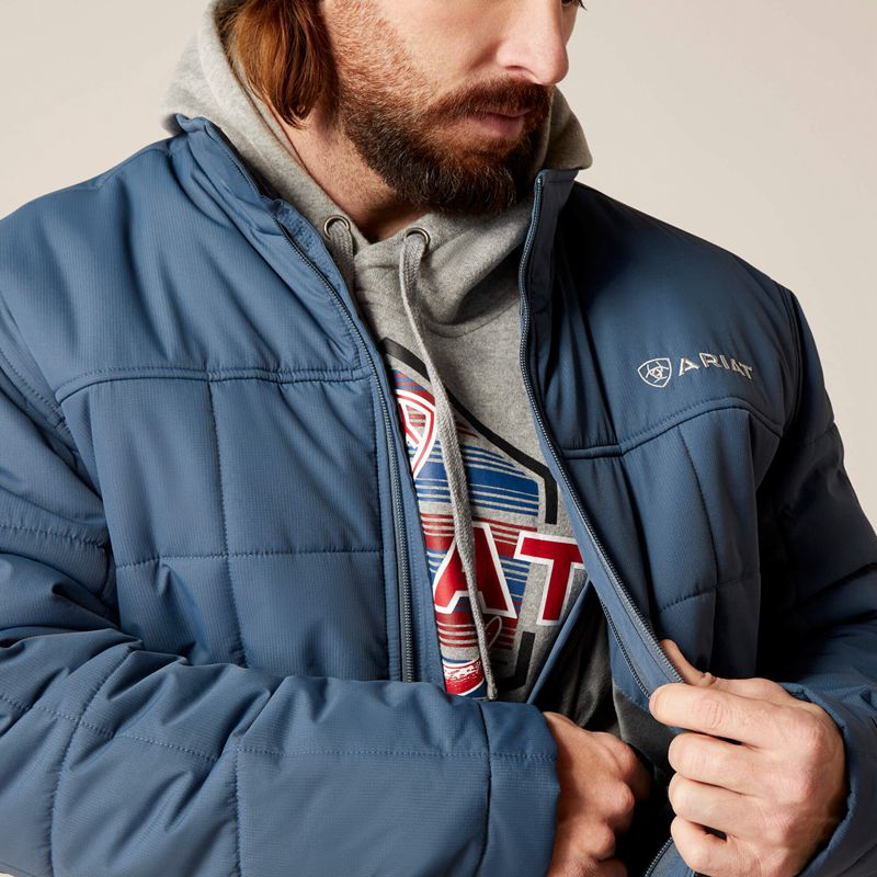 Steely Ariat Crius Insulated Jacket | 75OAIHWMQ