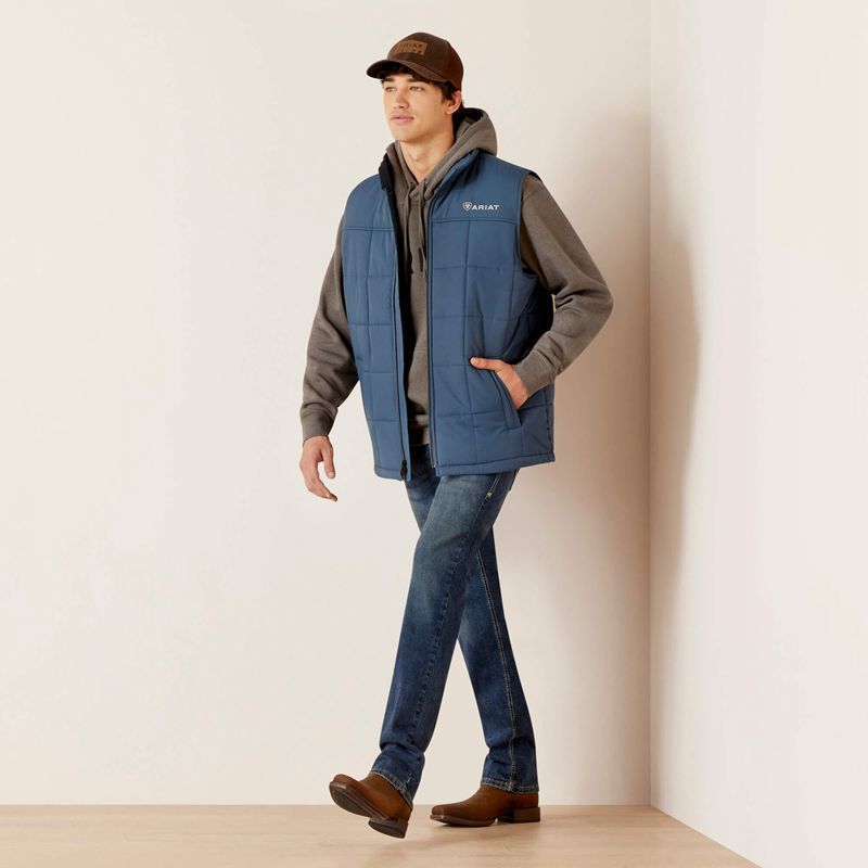 Steely Ariat Crius Insulated Vest | 56YDTSIEN