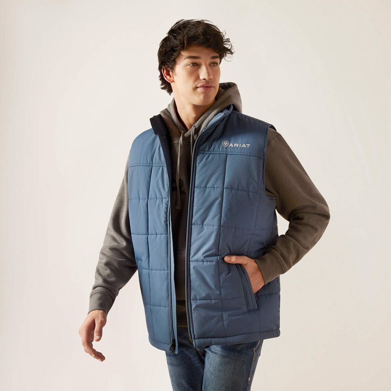 Steely Ariat Crius Insulated Vest | 56YDTSIEN