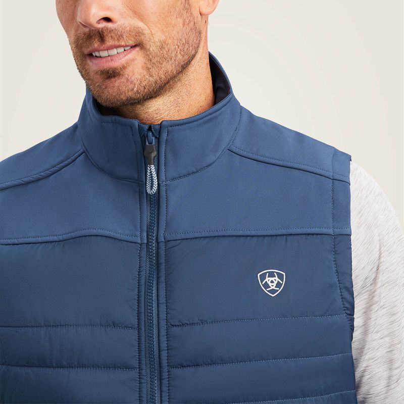 Steely Ariat Elevation Insulated Vest | 47LHCYJXQ