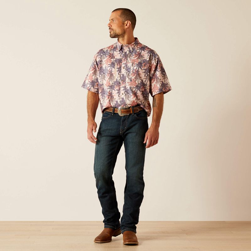 Suede Ariat Venttek Classic Fit Shirt | 76DPMSAGF