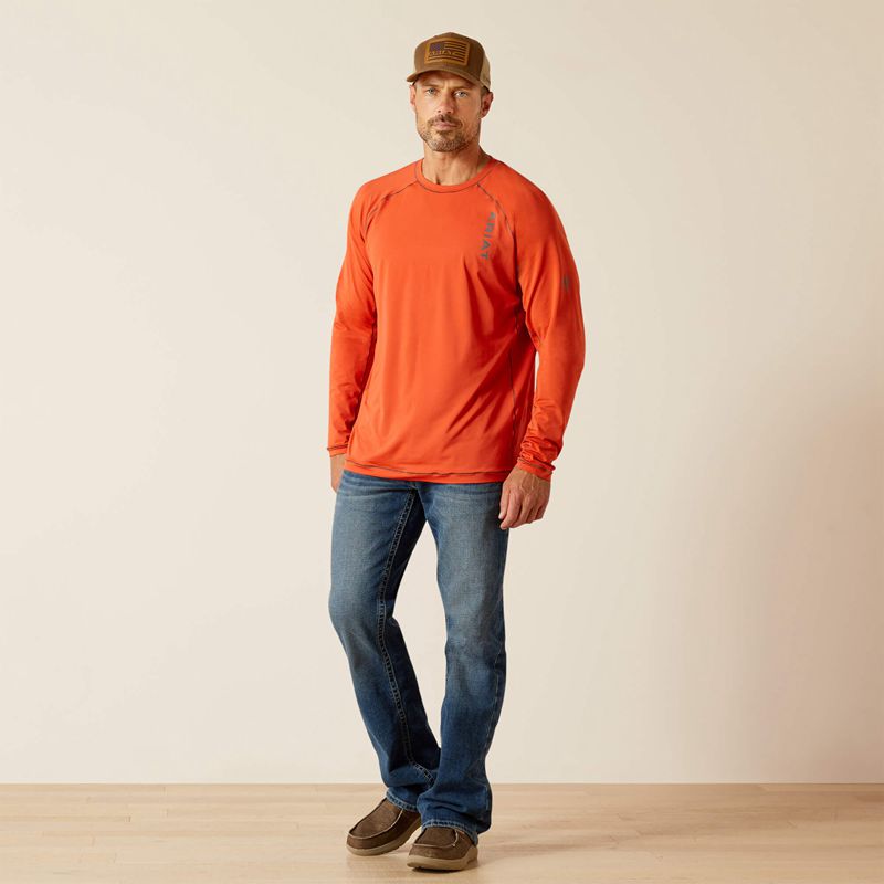 Summer Fig Ariat 360 Airflow T-Shirt | 07BIATDXJ