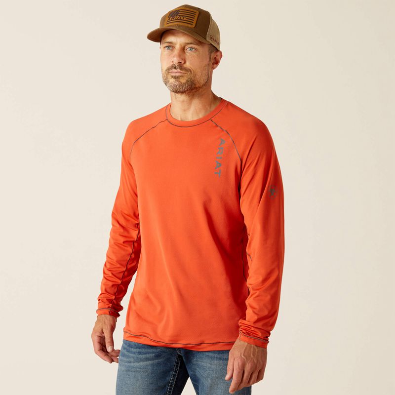 Summer Fig Ariat 360 Airflow T-Shirt | 07BIATDXJ