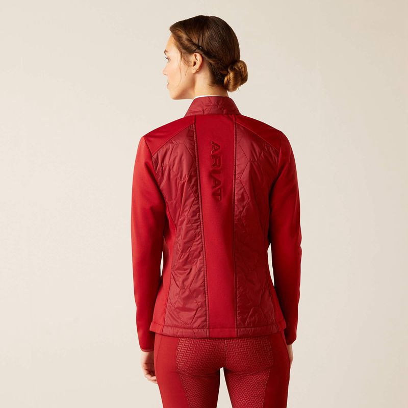 Sun-Dried Tomato Ariat Fusion Insulated Jacket | 26LBXJSTO