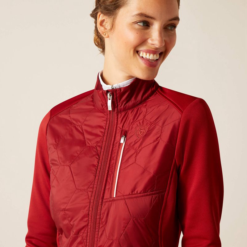 Sun-Dried Tomato Ariat Fusion Insulated Jacket | 26LBXJSTO