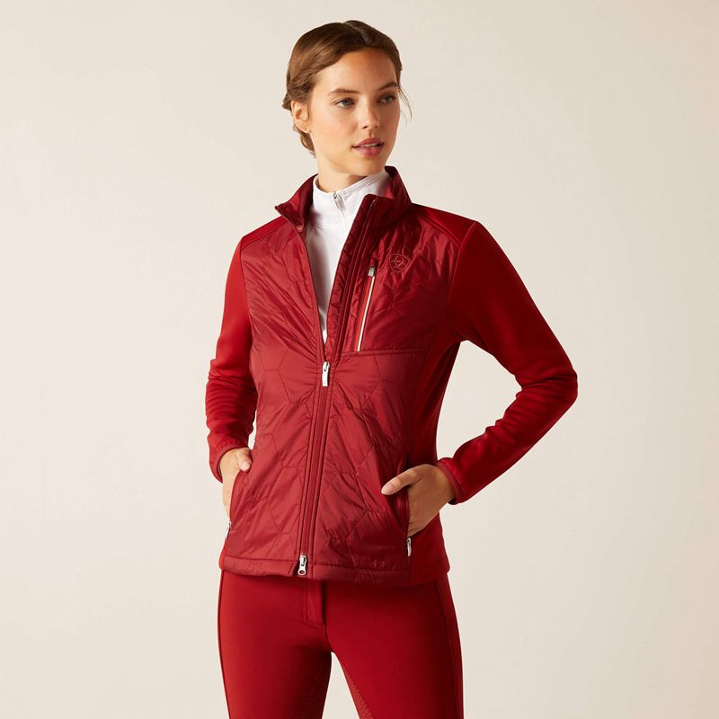 Sun-Dried Tomato Ariat Fusion Insulated Jacket | 26LBXJSTO