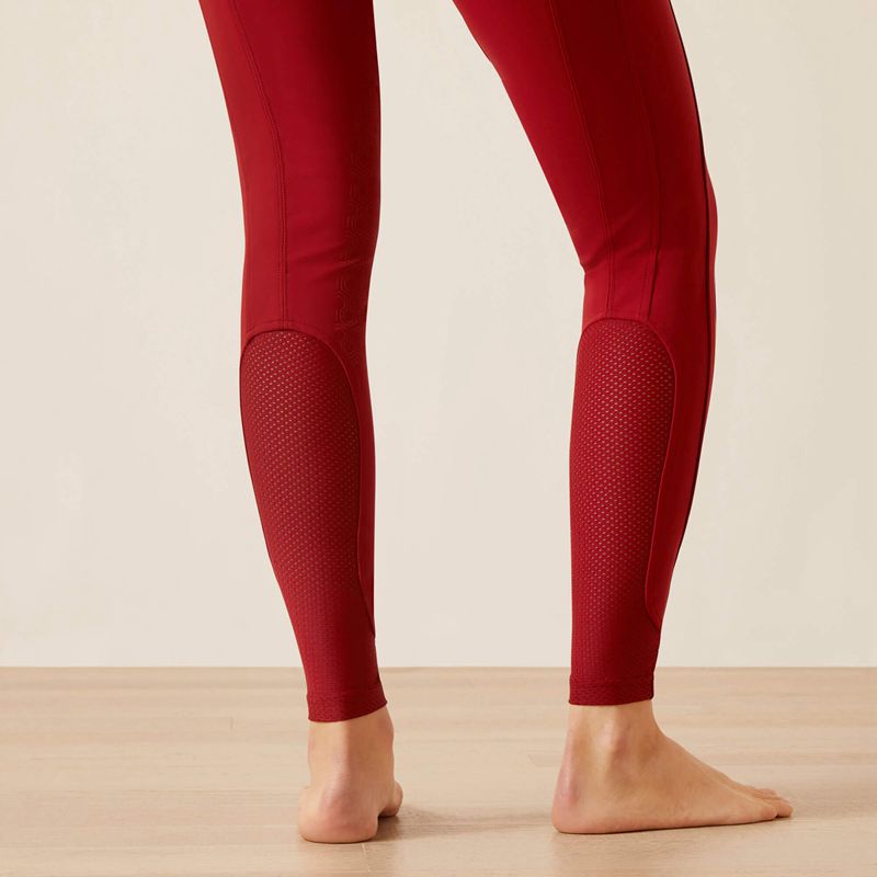 Sun-Dried Tomato Ariat Tri Factor Grace Knee Patch Breech | 73JAGUCTL