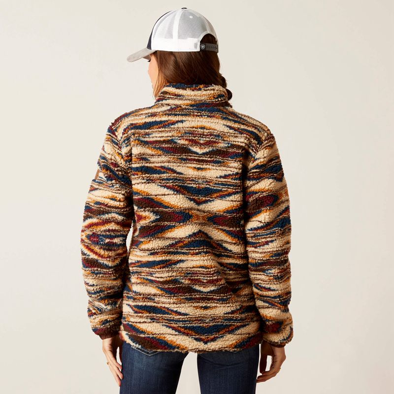 Sunset Saltillo Jcd Ariat Chimayo Fleece Jacket | 02PDUGEOC