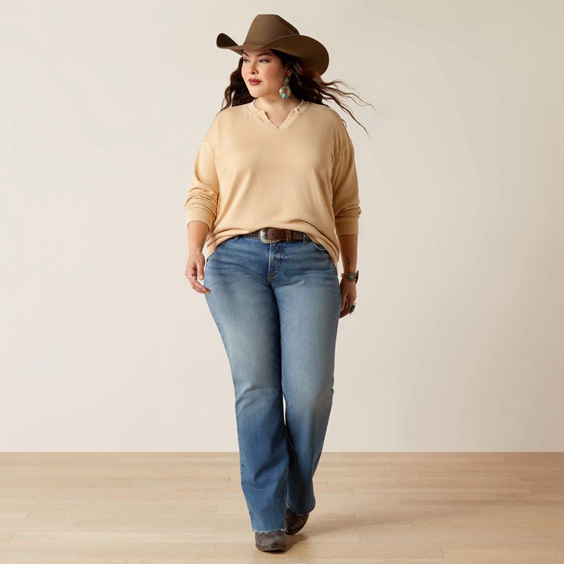 Tannin Ariat Unwind Sweatshirt | 87UMXQJTE