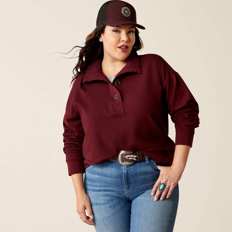 Tawny Port Ariat Hometown Sweatshirt | 19SFOAEVH