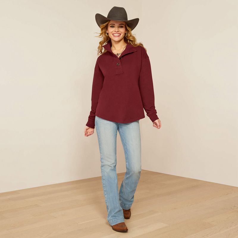 Tawny Port Ariat Hometown Sweatshirt | 19SFOAEVH