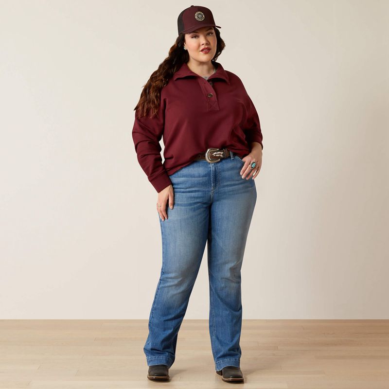 Tawny Port Ariat Hometown Sweatshirt | 19SFOAEVH