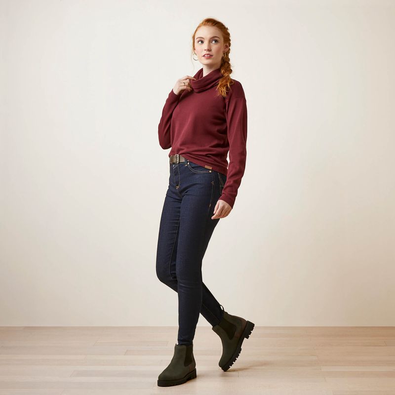 Tawny Port Ariat Lexi Sweater | 27HGTJUFN