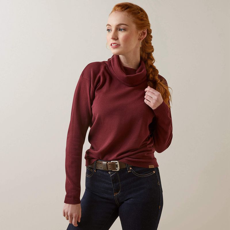 Tawny Port Ariat Lexi Sweater | 27HGTJUFN