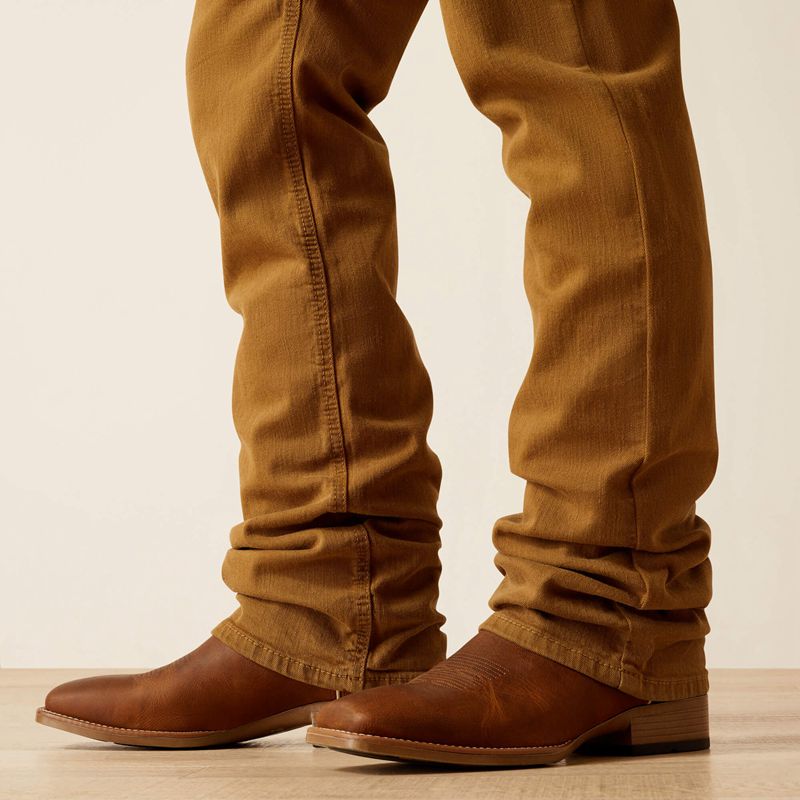 Teak Brown Ariat M5 Hansen Straight Leg Jean | 51HIPYSLC