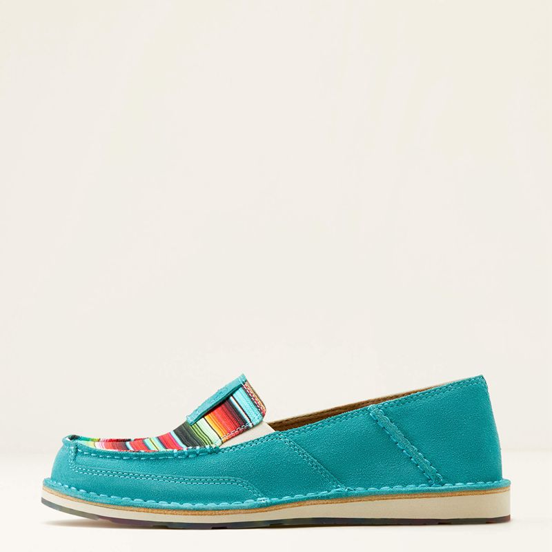 Teal Suede/Striking Serape Ariat Cruiser | 35EBKANYD