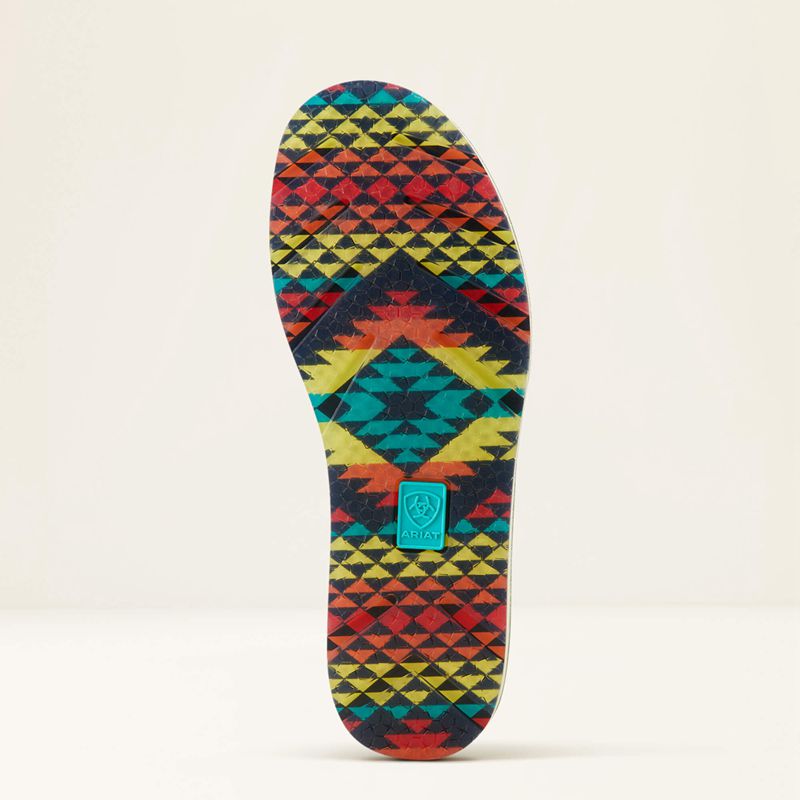 Teal Suede/Striking Serape Ariat Cruiser | 35EBKANYD