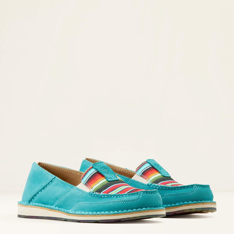 Teal Suede/Striking Serape Ariat Cruiser | 35EBKANYD