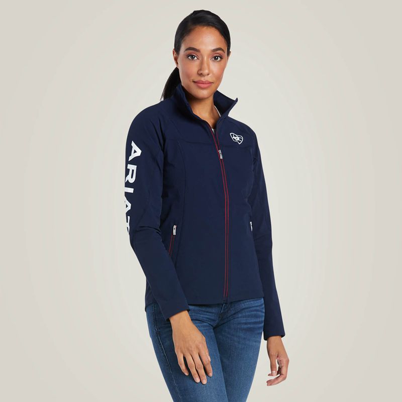 Team Ariat Agile Softshell Jacket | 34EDZVWNY