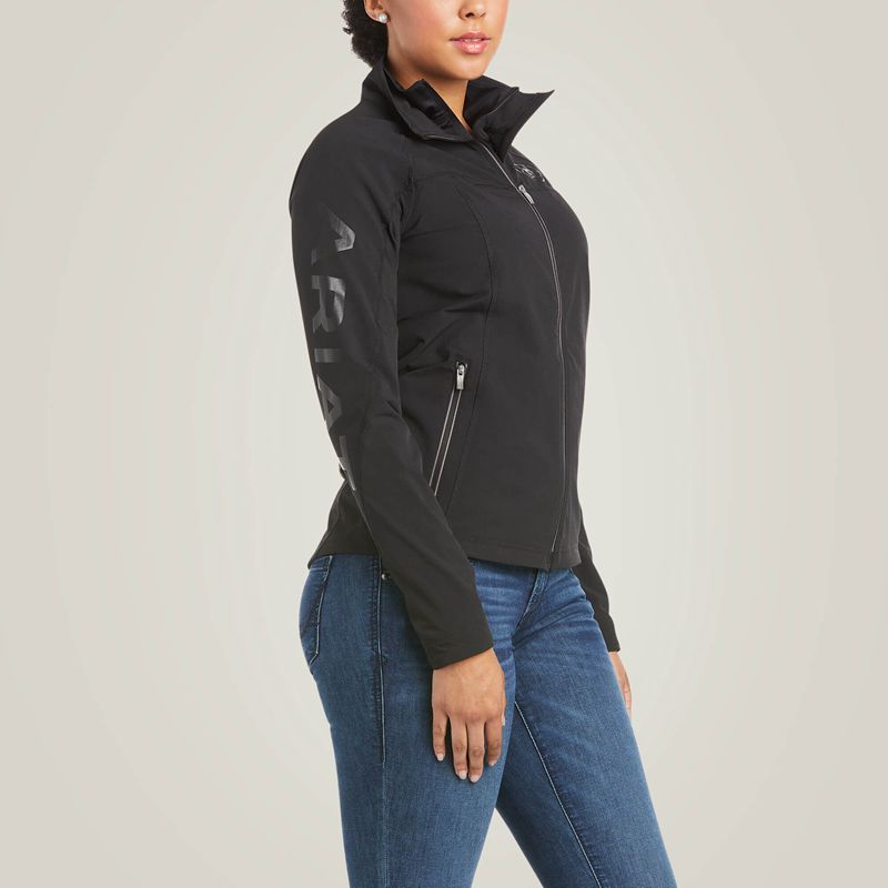 Team Black Ariat Agile Softshell Jacket | 62IDGSRZL