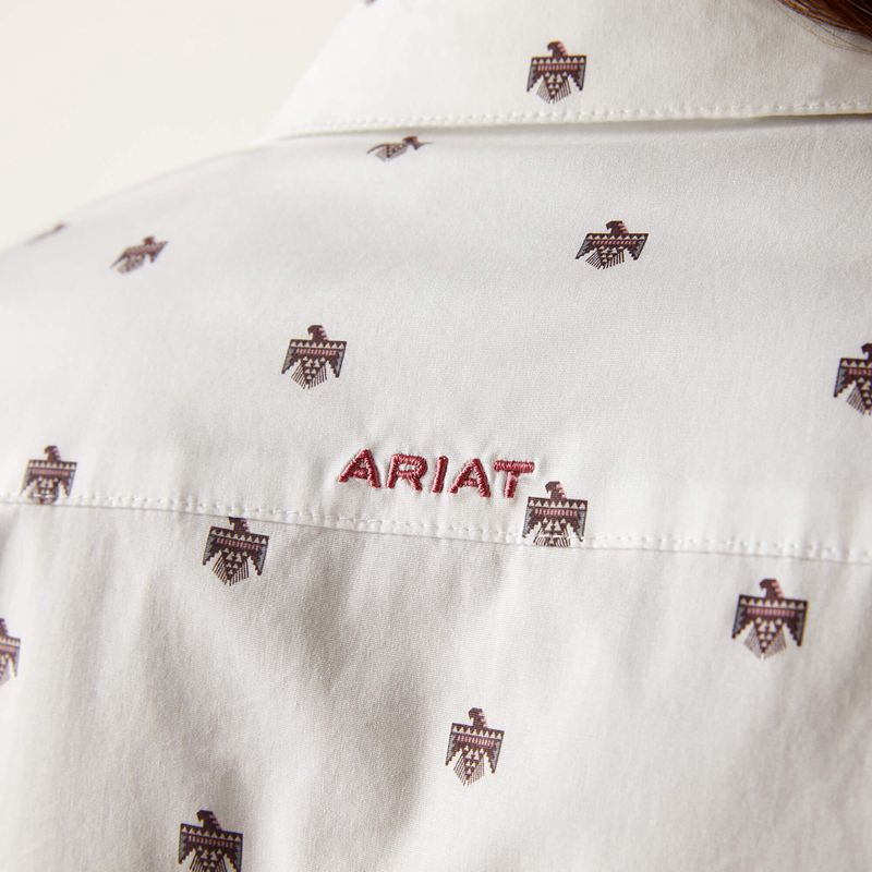 Thunderbird Print Ariat Kirby Stretch Shirt | 82QNPIGUZ