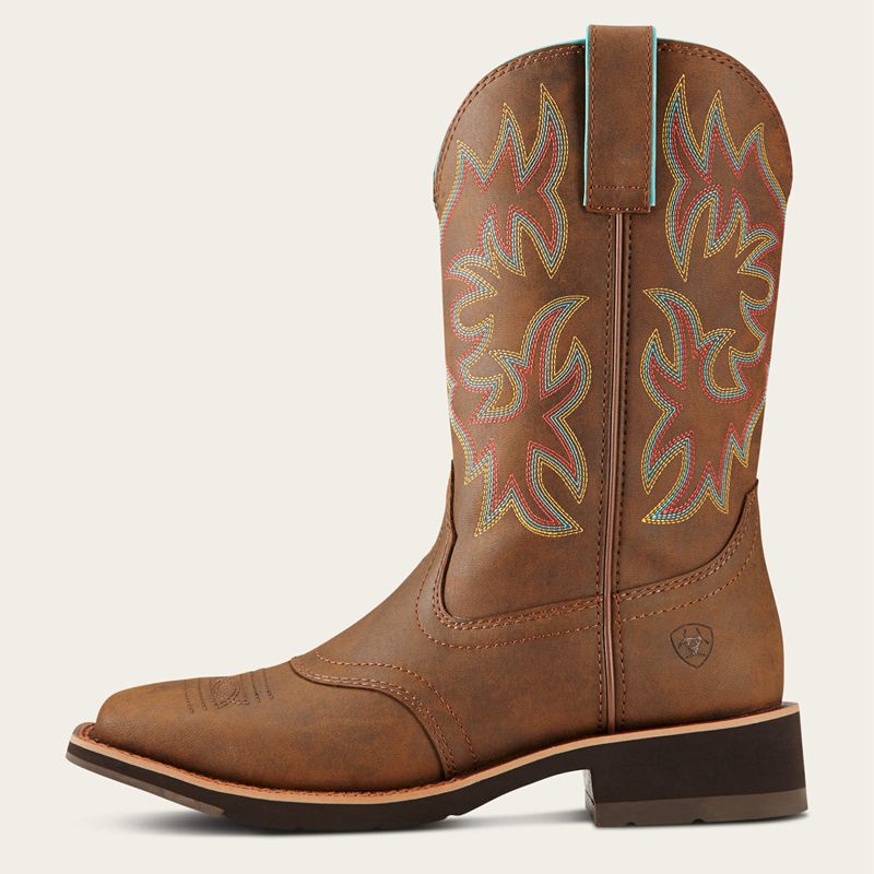 Toasted Brown Ariat Delilah Western Boot | 03LORPTSE