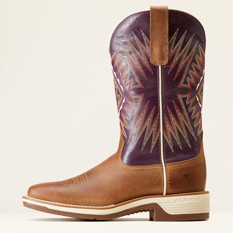 Toasty Tan Ariat Ridgeback Western Boot | 61INZODTK