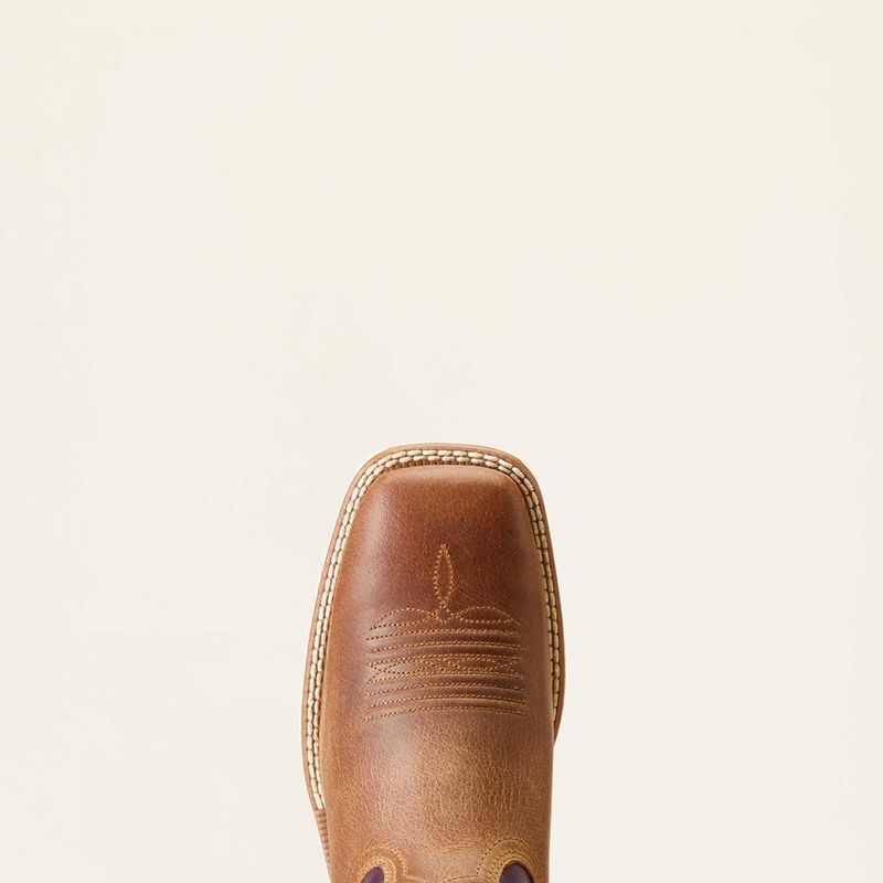 Toasty Tan Ariat Ridgeback Western Boot | 61INZODTK