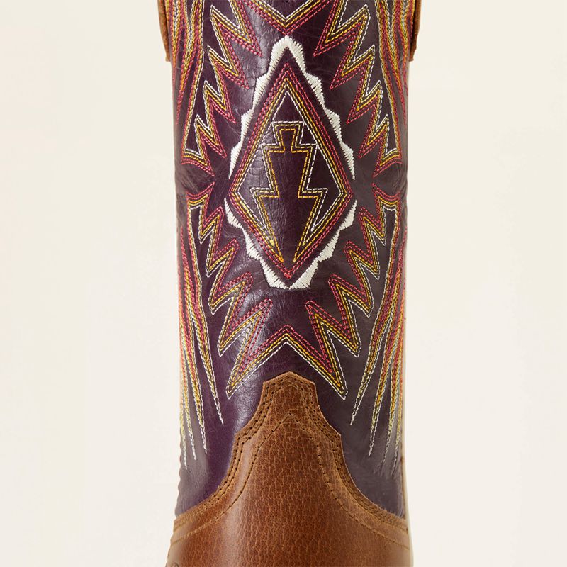 Toasty Tan Ariat Ridgeback Western Boot | 61INZODTK