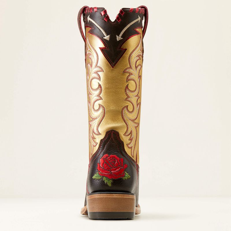 Toffee Crunch/Range Riding Ruby Ariat Futurity Rodeo Quincy Western Boot | 98IYUSGWJ